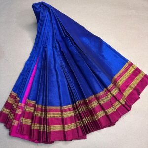 Ilkal Handloom Gayatri Border Saree