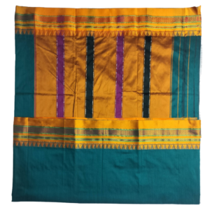 premium ilkal cotton silk temple border saree – chikki paras satin border