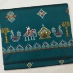 Malai Silk Kasuthi Work Sarees