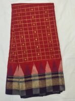ILKAL TANA SILK GADWAL BORDER SAREES - Image 5