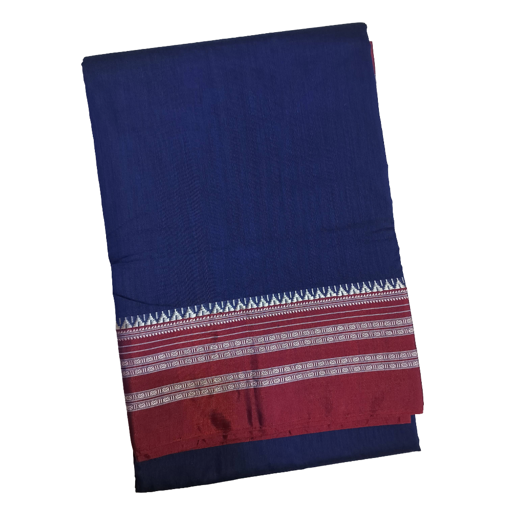 Ilkal Cotton Silk Saree with Narayanpet Border